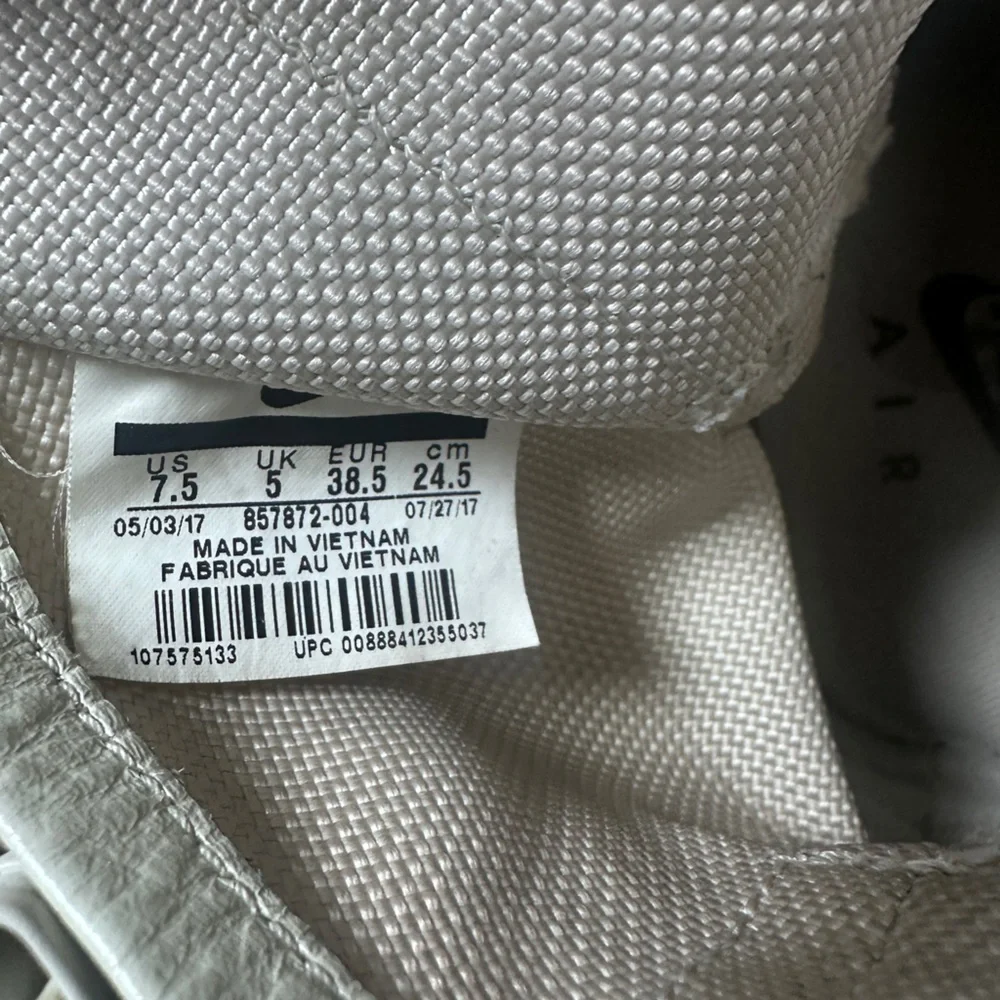 Wmns Vintage 1982 SF Air Force 1 Urban Utility  Military Design Sneakers Sz 7.5 - Picture 9 of 12